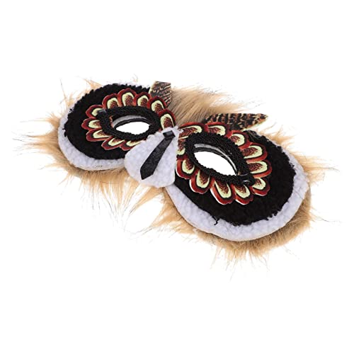 KONTONTY Eulenmaske mit Realistischem Tierdesign Leichte Langlebige Cosplay Maske für Kindergeburtstag Party Karneval und Halloween Bequem Tragbar Umweltfreundlich und Strapazierfähig KONTONTY Eulenmaske mit Realistischem Tierdesign Leichte Langlebige Cosplay Maske für Kindergeburtstag Party Karneval und Halloween Bequem Tragbar Umweltfreundlich und Strapazierfähig von KONTONTY