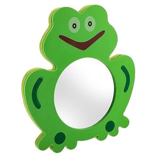 KONTONTY Eva Badespiegel Lustiges Wasserspielzeug Für Kreatives Grünes Froschdesign Lehrreiche Badewannenspielzeuge Für Kleinkinder Ideales Badespaß Zubehör KONTONTY Eva Badespiegel Lustiges Wasserspielzeug Für Kreatives Grünes Froschdesign Lehrreiche Badewannenspielzeuge Für Kleinkinder Ideales Badespaß Zubehör von KONTONTY