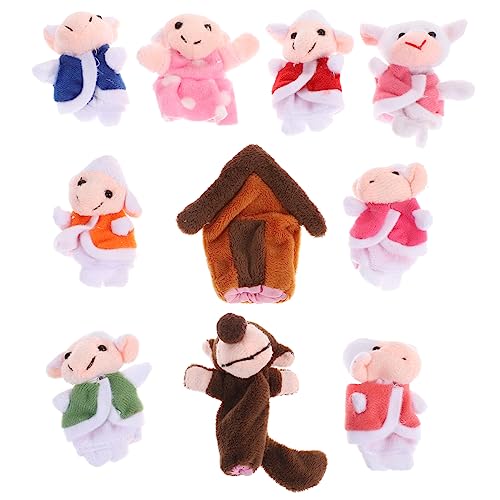 KONTONTY Fingerspielzeug für Spielzeugfinger lustiges Fingerspielzeug Lamm Fingerspielzeug Bunt KONTONTY Fingerspielzeug für Spielzeugfinger lustiges Fingerspielzeug Lamm Fingerspielzeug Bunt von KONTONTY
