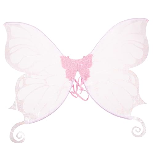 KONTONTY Flügel Gesetzt Kostüm Fee Party Engelsflügel Schmetterlingsflügel Für Frauen Flügel Für Schmetterlingsflügel Requisiten Foto Requisiten Filigranes Garn Rosa KONTONTY Flügel Gesetzt Kostüm Fee Party Engelsflügel Schmetterlingsflügel Für Frauen Flügel Für Schmetterlingsflügel Requisiten Foto Requisiten Filigranes Garn Rosa von KONTONTY