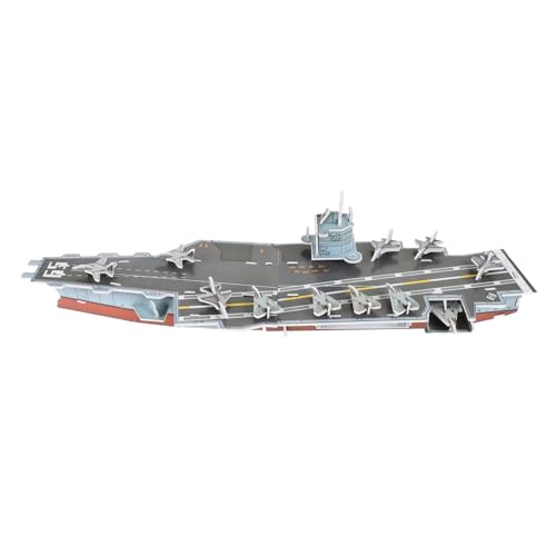 KONTONTY Flugzeugmodelle Flugzeugträger 3D-Puzzles für Erwachsene für Flugzeuge Modellflugzeugträger Flugzeugmodellbausatz Modellbausätze Karton von KONTONTY