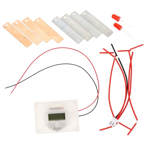 KONTONTY Fruchtbatterie Experimentierset DIY Obst Batterie Wissenschaftsspielzeug für Schüler Einfache Montage Fördert Praktisches Lernen und Interesse an Naturwissenschaften für Schule KONTONTY Fruchtbatterie Experimentierset DIY Obst Batterie Wissenschaftsspielzeug für Schüler Einfache Montage Fördert Praktisches Lernen und Interesse an Naturwissenschaften für Schule von KONTONTY