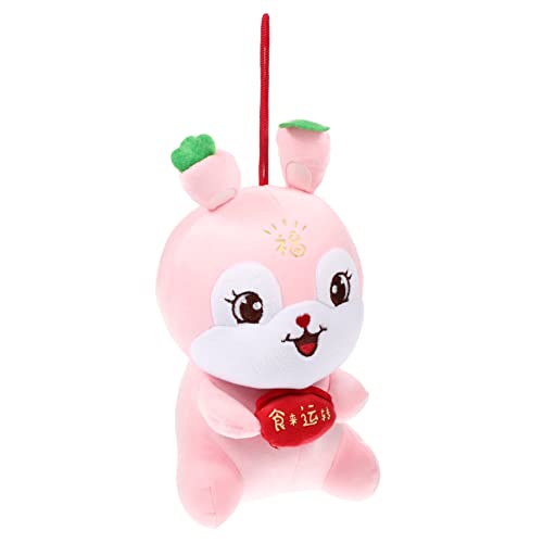 KONTONTY Futter zum Laufen von Kaninchen hasenfiguren Kaninchen Figur - Weiches Kaninchen Kuscheltier hase Kuscheltier hasenkuscheltiere Bunny Plush Stoffpuppe Hasenpuppe Plüsch Rosa KONTONTY Futter zum Laufen von Kaninchen hasenfiguren Kaninchen Figur - Weiches Kaninchen Kuscheltier hase Kuscheltier hasenkuscheltiere Bunny Plush Stoffpuppe Hasenpuppe Plüsch Rosa von KONTONTY