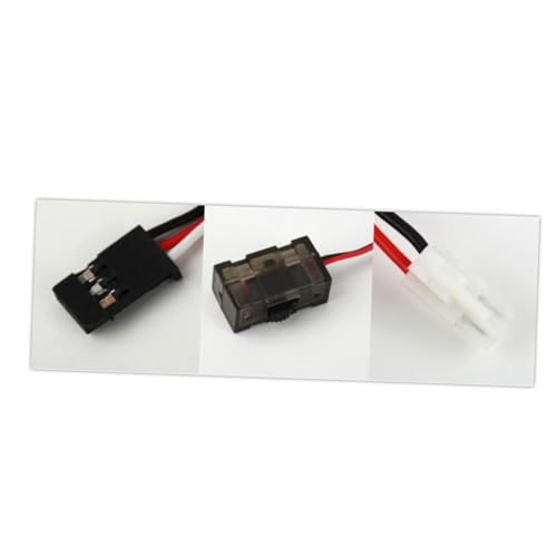 KONTONTY Gebürsteter Esc Elektronischer Regler mit Bremsfunktion und Kühlventilator Hochvolt Version für Rc Auto Truck Boot Crawler aus Abs und Aluminiumlegierung von KONTONTY