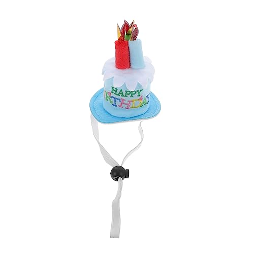 KONTONTY Geburtstag Kopfbedeckung Stirnbänder Geburtstagsmützen Für Kinder Neuheit Alles Zum Geburtstag Hut Plüsch-geburtstagsmütze Eltern-kind Stoff Kuchen Alles Zum Geburtstag von KONTONTY