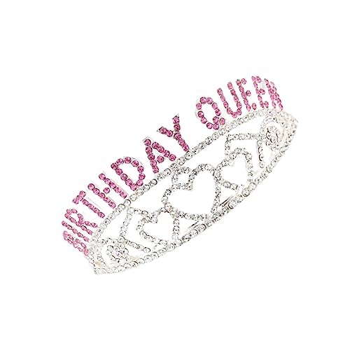 KONTONTY Frauen Silber Kopfschmuck Mädchen Geburtstag Party Krone Stilvolle Mode Kopfschmuck Kostüm Zubehör Party Supplies KONTONTY Frauen Silber Kopfschmuck Mädchen Geburtstag Party Krone Stilvolle Mode Kopfschmuck Kostüm Zubehör Party Supplies von KONTONTY