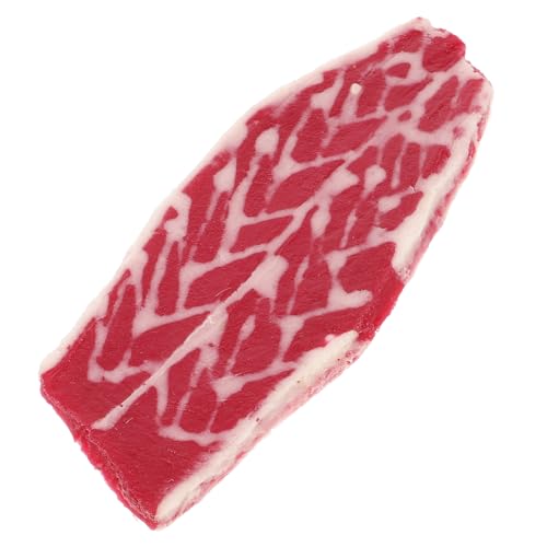 KONTONTY Gekochtes Gefälschtes Fleischmodell Kochspielzeug Requisite Für Gefälschtes Fleisch in Der Küche Gefälschte Lebensmittel Realistisch Gekochtes Fleisch-Modell Rinderblock-Modell PVC KONTONTY Gekochtes Gefälschtes Fleischmodell Kochspielzeug Requisite Für Gefälschtes Fleisch in Der Küche Gefälschte Lebensmittel Realistisch Gekochtes Fleisch-Modell Rinderblock-Modell PVC von KONTONTY