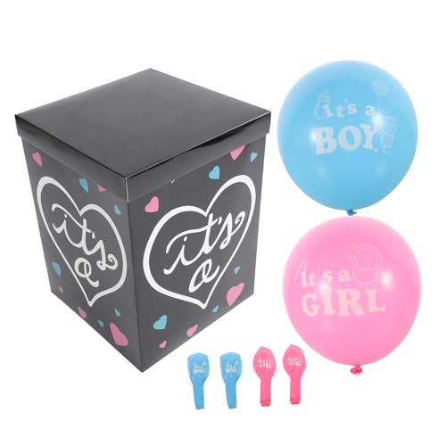 KONTONTY Box Mit Dekorationen Zur Enthüllung Des Geschlechts Für Die Babyparty-feier KONTONTY Box Mit Dekorationen Zur Enthüllung Des Geschlechts Für Die Babyparty-feier von KONTONTY