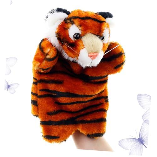KONTONTY Geschichte Marionette interaktives Interactive Toys Tiger spielzeuge für plushdoll Handpuppe Geschichte erzählende Marionette Tiger Marionette Coffee KONTONTY Geschichte Marionette interaktives Interactive Toys Tiger spielzeuge für plushdoll Handpuppe Geschichte erzählende Marionette Tiger Marionette Coffee von KONTONTY