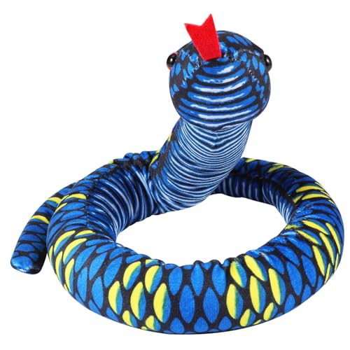KONTONTY Giant Snake Plush Realistische Schlange Dekoration für Zuhause Halloween und Mehr KONTONTY Giant Snake Plush Realistische Schlange Dekoration für Zuhause Halloween und Mehr von KONTONTY