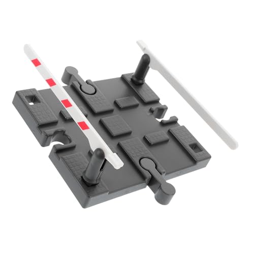 KONTONTY Gleiszubehör Bahngleis Zug Partyartikel Plastik Dark Grey von KONTONTY