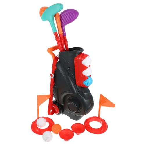 KONTONTY Golf Set für Tragbares Golfspielzeug für Kleinkinder Fördert Outdoor Sport und Hand Augen Koordination für Jungen und Mädchen Mit Zubehör und Spaßfaktor von KONTONTY