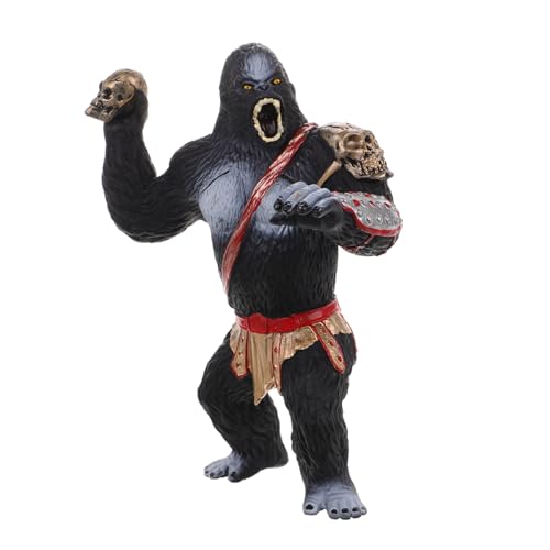 KONTONTY Gorilla-actionfigur Für Simulation Schild Dschungel Gorilla-Ornamente Stamm Wild Tiere Kind Figuren Mini Gorilla-Statue Gorilla-Figur Gorilla Stofftier Rot PVC KONTONTY Gorilla-actionfigur Für Simulation Schild Dschungel Gorilla-Ornamente Stamm Wild Tiere Kind Figuren Mini Gorilla-Statue Gorilla-Figur Gorilla Stofftier Rot PVC von KONTONTY