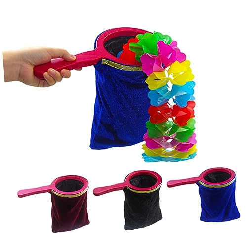 KONTONTY Großer Roter Zaubertricks Beutel Bühnenrequisite mit Griff für Professionelle Auftritte Festival Zaubertrick Zubehör Langlebig und Einfach zu Handhaben KONTONTY Großer Roter Zaubertricks Beutel Bühnenrequisite mit Griff für Professionelle Auftritte Festival Zaubertrick Zubehör Langlebig und Einfach zu Handhaben von KONTONTY