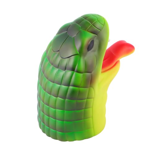 KONTONTY Gummi-schlangen-handpuppe Aus Hochwertigem Gummi Für Junge Mädchen Und Erwachsene Realistische Tierfigur Für Rollenspiele Und Bildungszwecke Für Partys Und Geschichtenerzählen von KONTONTY