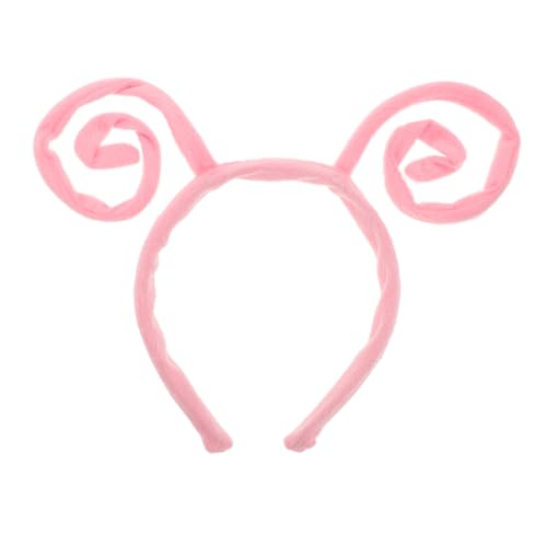 KONTONTY Haarschmuck für Haarschmuck für Kleinkinder Halloween-Party-Stirnbänder für Erwachsene Party liefert Kopfschmuck Partyzubehör Party-Haarreifen Stoff Rosa von KONTONTY