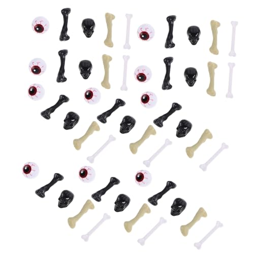 KONTONTY Halloween Deko Realistische Kunststoff Augen und Knochen Gruselige Skelett Requisiten für Party Home Bar Spukhaus Langlebig Vielseitig Kombinierbar KONTONTY Halloween Deko Realistische Kunststoff Augen und Knochen Gruselige Skelett Requisiten für Party Home Bar Spukhaus Langlebig Vielseitig Kombinierbar von KONTONTY