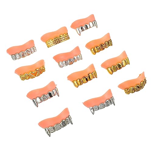 KONTONTY Halloween Kostümzubehör Zombiezähne Realistische Falsche Zähne Für Gruselige Verkleidungen Und Verkleidungen Ideale Dekoration Für Halloween Partys Und Kostüme KONTONTY Halloween Kostümzubehör Zombiezähne Realistische Falsche Zähne Für Gruselige Verkleidungen Und Verkleidungen Ideale Dekoration Für Halloween Partys Und Kostüme von KONTONTY