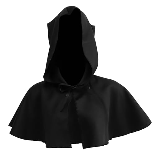 KONTONTY Halloween Umhang Mit Verschleißfester Cosplay Umhang Für Halloween Partys Unisex Kostüm Für Rollenspiele Und Feiern Waschbar Und Wiederverwendbar Für Vampir KONTONTY Halloween Umhang Mit Verschleißfester Cosplay Umhang Für Halloween Partys Unisex Kostüm Für Rollenspiele Und Feiern Waschbar Und Wiederverwendbar Für Vampir von KONTONTY