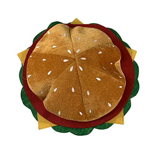 KONTONTY Burgerhut-requisite Festliche Kopfbedeckung Für Partys Marke Bequem Vlies Ideal Für Fotos KONTONTY Burgerhut-requisite Festliche Kopfbedeckung Für Partys Marke Bequem Vlies Ideal Für Fotos von KONTONTY