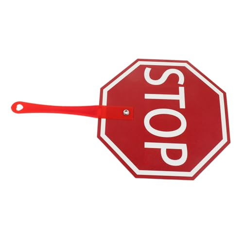 KONTONTY Hand-stoppschilder, Raumdekoration, Schulschild, Stopp-langsam-Schild Mit Griff, Stoppschild Mit Pflock, Praktische Stopppaddel, Und Klassenzimmerzubehör KONTONTY Hand-stoppschilder, Raumdekoration, Schulschild, Stopp-langsam-Schild Mit Griff, Stoppschild Mit Pflock, Praktische Stopppaddel, Und Klassenzimmerzubehör von KONTONTY