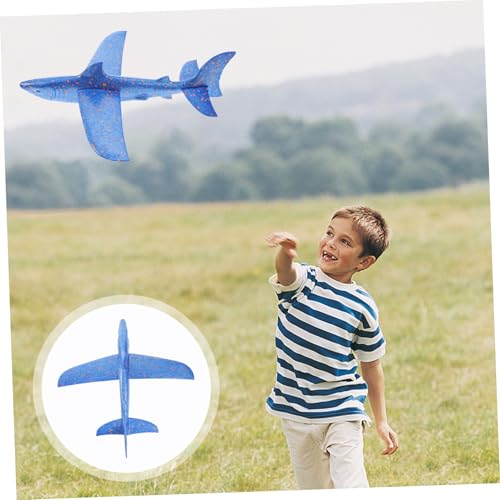 KONTONTY Handgeworfene Flugzeug Spielzeuge Leichtes Flexibles Shark Shape Wurfgleiter Modell Langlebig und Stoßfest für Outdoor und Fliegen Spaß KONTONTY Handgeworfene Flugzeug Spielzeuge Leichtes Flexibles Shark Shape Wurfgleiter Modell Langlebig und Stoßfest für Outdoor und Fliegen Spaß von KONTONTY