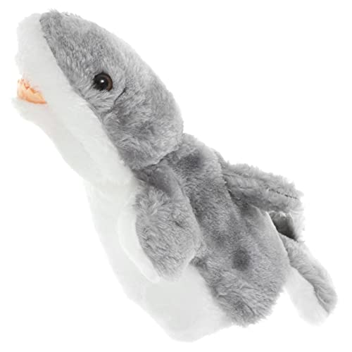 KONTONTY Handpuppe Plüsch Tierfigur Handspielzeug Interaktives Lernspielzeug für Kleinkinder Eltern Junge Mädchen Kommunikation und Fantasiespiele von KONTONTY