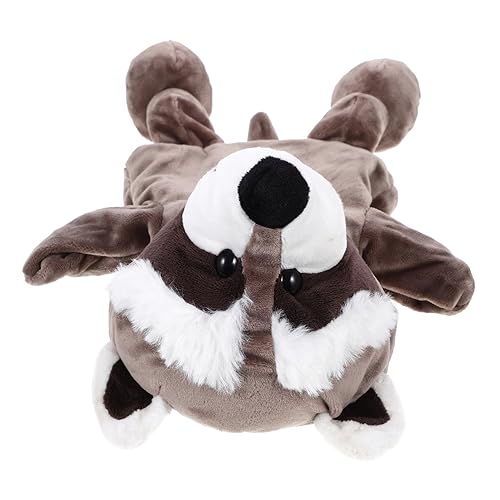 KONTONTY Handpuppe Waschbär Kleinkind handpuppen Rollenspiel Handpuppe Cartoonpuppe Handpuppentier Geschichtenerzählende Tierhandpuppe Lustige Tierhandpuppe PP Baumwolle KONTONTY Handpuppe Waschbär Kleinkind handpuppen Rollenspiel Handpuppe Cartoonpuppe Handpuppentier Geschichtenerzählende Tierhandpuppe Lustige Tierhandpuppe PP Baumwolle von KONTONTY