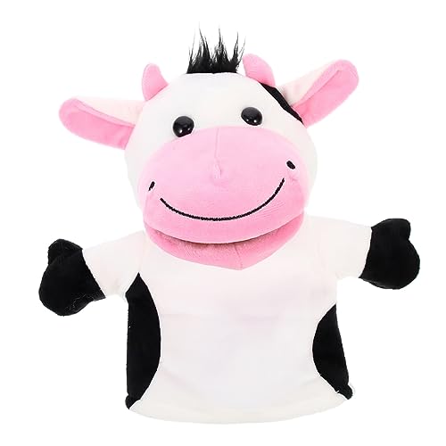 KONTONTY Handpuppe interaktives kinderspielzeug Lernspielzeug Plush Toy Toys zabawki stymulujące rozwój Fantasiespielzeug Toy Dolls Tierspielzeug für Puppen Stoff Weiß KONTONTY Handpuppe interaktives kinderspielzeug Lernspielzeug Plush Toy Toys zabawki stymulujące rozwój Fantasiespielzeug Toy Dolls Tierspielzeug für Puppen Stoff Weiß von KONTONTY