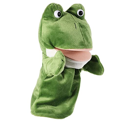 KONTONTY Handpuppe mit Beweglichem Mund Lustiges Tier Plüschspielzeug für Kleinkinder Fördert Motorische Fähigkeiten und Kreativität für Interaktive Spiele und Eltern Junge Mädchen KONTONTY Handpuppe mit Beweglichem Mund Lustiges Tier Plüschspielzeug für Kleinkinder Fördert Motorische Fähigkeiten und Kreativität für Interaktive Spiele und Eltern Junge Mädchen von KONTONTY