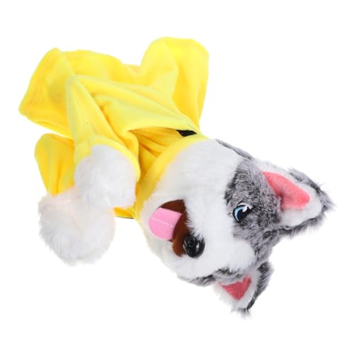 KONTONTY Handpuppenspielzeug Für Schlaghunde Interaktives Hundespielzeug Weicher Plüsch Pp-Baumwolle Hunde-bereicherungsspielzeug Für Jungen Und Mädchen KONTONTY Handpuppenspielzeug Für Schlaghunde Interaktives Hundespielzeug Weicher Plüsch Pp-Baumwolle Hunde-bereicherungsspielzeug Für Jungen Und Mädchen von KONTONTY