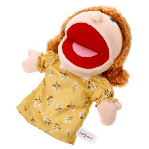 KONTONTY Handpuppenspielzeug Handspielzeug für kreatives Handspielzeug lebensechte Spielzeugfigur Handpuppen für Geschichte Figur Marionette Plüsch KONTONTY Handpuppenspielzeug Handspielzeug für kreatives Handspielzeug lebensechte Spielzeugfigur Handpuppen für Geschichte Figur Marionette Plüsch von KONTONTY