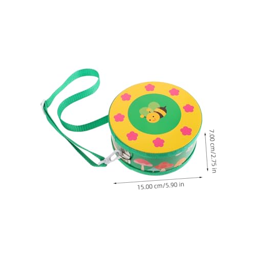 KONTONTY Handtrommel Holz Plastik Percussion Instrument Robust Tragbar für Musikfestivals und Partys als für Ab Jahren KONTONTY Handtrommel Holz Plastik Percussion Instrument Robust Tragbar für Musikfestivals und Partys als für Ab Jahren von KONTONTY