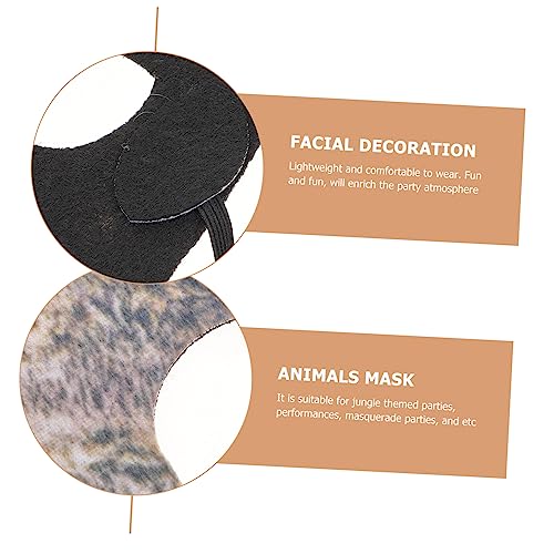 KONTONTY Hasenmaske für Leichte Tiermaske für Halloween Fasching Karneval Ostern Karneval Kostüm Party Zubehör KONTONTY Hasenmaske für Leichte Tiermaske für Halloween Fasching Karneval Ostern Karneval Kostüm Party Zubehör von KONTONTY