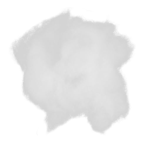 KONTONTY Hochresilientes Füllmaterial für Kissen und Kuscheltiere Weiche Formbeständige Polyester-faserfüllung für DIY Bastelprojekte Leichtes Langlebiges Füllvlies für Sofakissen und von KONTONTY