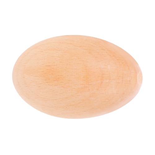 KONTONTY Holz Eier Maracas Musikinstrument für Frühkindliche Bildung Sicheres Holzspielzeug Fördert Musikalische für Zuhause Klassenzimmer von KONTONTY