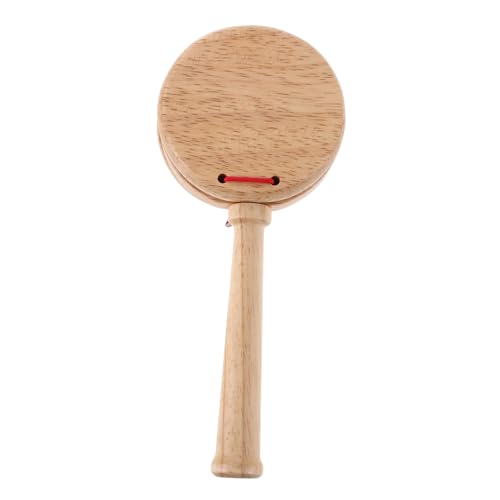 KONTONTY Holz Kastagnetten Percussion Ergonomisch Leicht zu Halten für Frühkindliche Musikausbildung Kindergarten Vorschule Rhythmus Instrument für Kleinkinder KONTONTY Holz Kastagnetten Percussion Ergonomisch Leicht zu Halten für Frühkindliche Musikausbildung Kindergarten Vorschule Rhythmus Instrument für Kleinkinder von KONTONTY