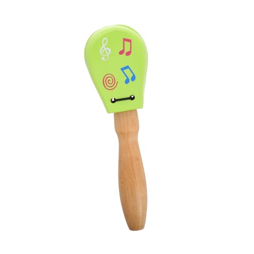 KONTONTY Holz Kastagnetten für Musikalisches Lernspielzeug mit Ergonomischem Griff Fördert Rhythmus und Musikalische Entwicklung Instrument für Partys und Frühe Bildung KONTONTY Holz Kastagnetten für Musikalisches Lernspielzeug mit Ergonomischem Griff Fördert Rhythmus und Musikalische Entwicklung Instrument für Partys und Frühe Bildung von KONTONTY