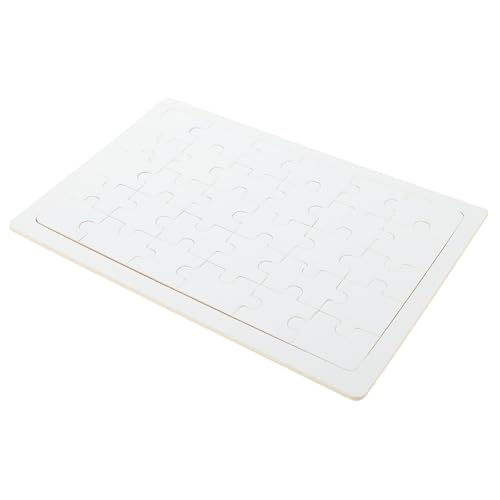 KONTONTY Holz-Puzzle Blanko Sublimation DIY Puzzle Teile für Wärmeübertragung Personalisierbares Bastelset Kreative Geschenkidee von KONTONTY