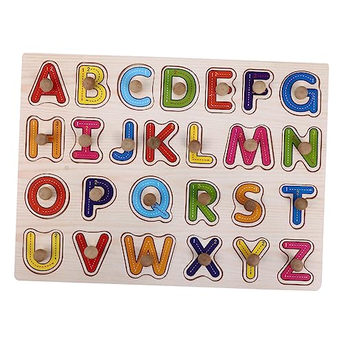 KONTONTY Holz Puzzle für Kleinkinder Buntes Haptisches Lernspielzeug Denkvermögen Beobachtung und Durchhaltevermögen Pädagogisches Steckpuzzle für Frühe Entwicklung und Eltern Junge KONTONTY Holz Puzzle für Kleinkinder Buntes Haptisches Lernspielzeug Denkvermögen Beobachtung und Durchhaltevermögen Pädagogisches Steckpuzzle für Frühe Entwicklung und Eltern Junge von KONTONTY