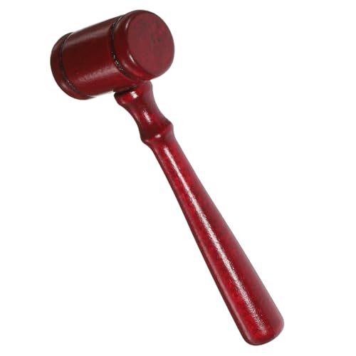 KONTONTY Holz Richterhammer für Leicht und Langlebig für Cosplay Rollenspiele und Partys Sicheres Holzspielzeug Perfektes Zubehör für Kleine Juristen KONTONTY Holz Richterhammer für Leicht und Langlebig für Cosplay Rollenspiele und Partys Sicheres Holzspielzeug Perfektes Zubehör für Kleine Juristen von KONTONTY