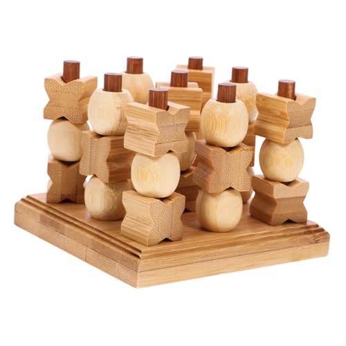 KONTONTY Holz Schachbrett Tischspiel Tragbar Stabil Für Familie Reisen Pädagogisch KONTONTY Holz Schachbrett Tischspiel Tragbar Stabil Für Familie Reisen Pädagogisch von KONTONTY