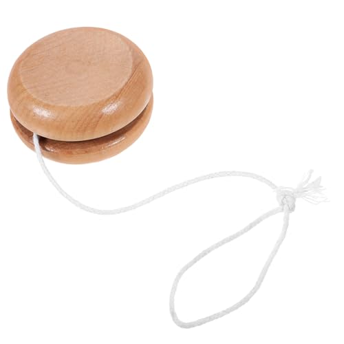 KONTONTY Holz Yo Yo aus Robustem Verschleißfestem Material Kompakt und Leicht für Outdoor Partys und Freizeit Geeignet für Erwachsene Geschicklichkeitsspielzeug KONTONTY Holz Yo Yo aus Robustem Verschleißfestem Material Kompakt und Leicht für Outdoor Partys und Freizeit Geeignet für Erwachsene Geschicklichkeitsspielzeug von KONTONTY