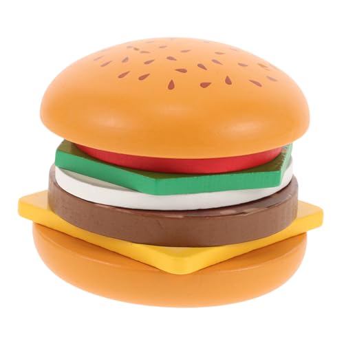 KONTONTY Holzburgerspielzeug Spielküchenzubehör Lebensmittelspielzeug Spielzeugnahrung Kinderküchenzubehör Spielzeugküche Spielset für die Kinderküche hölzern KONTONTY Holzburgerspielzeug Spielküchenzubehör Lebensmittelspielzeug Spielzeugnahrung Kinderküchenzubehör Spielzeugküche Spielset für die Kinderküche hölzern von KONTONTY