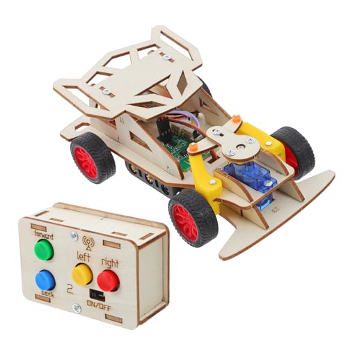 KONTONTY Holzpuzzle Stem Lernspielzeug mit Fernsteuerung für Wissenschaftsset für Interaktive Experimente und Kreatives Lernen KONTONTY Holzpuzzle Stem Lernspielzeug mit Fernsteuerung für Wissenschaftsset für Interaktive Experimente und Kreatives Lernen von KONTONTY