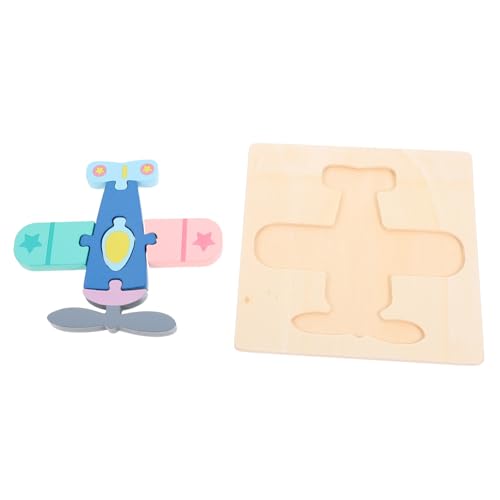 KONTONTY Holzpuzzle für Kreatives Lernspielzeug für Kleinkinder Fördert Hand Augen Koordination und Kognitive Fähigkeiten mit Bunten Tiermotiven KONTONTY Holzpuzzle für Kreatives Lernspielzeug für Kleinkinder Fördert Hand Augen Koordination und Kognitive Fähigkeiten mit Bunten Tiermotiven von KONTONTY