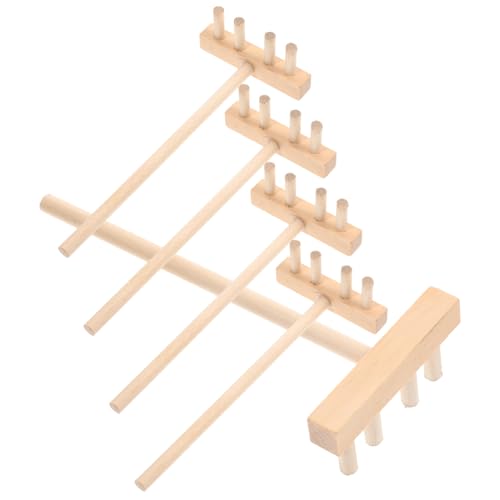 KONTONTY 5 Stück Kleine Holzrechen Miniaturrechen Sandtisch Bastel Und Verzierungswerkzeuge Für Zen-Garten-Schreibtisch KONTONTY 5 Stück Kleine Holzrechen Miniaturrechen Sandtisch Bastel Und Verzierungswerkzeuge Für Zen-Garten-Schreibtisch von KONTONTY