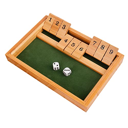 KONTONTY Holz 2-Personen Spielbrett Für Spiel Party Getränk Requisiten Digitales Würfelspiel Für Party Unterhaltung KONTONTY Holz 2-Personen Spielbrett Für Spiel Party Getränk Requisiten Digitales Würfelspiel Für Party Unterhaltung von KONTONTY