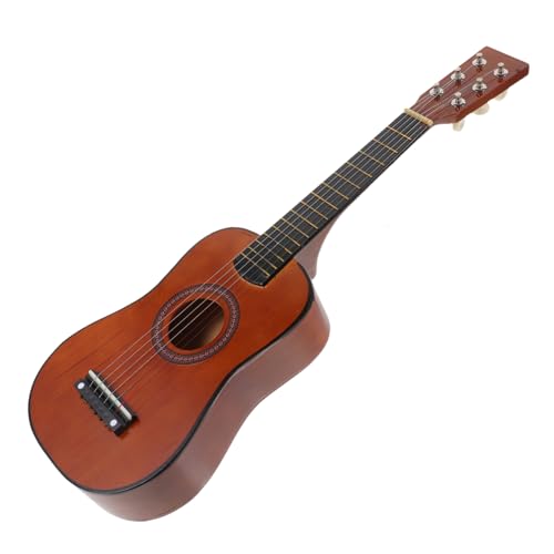 KONTONTY Holzspielzeug Gitarre für Anfänger Musikspielzeug für Kreatives Musikinstrument zum Erlernen von Musik für Jungen und Fördert Kreativität und Fantasie KONTONTY Holzspielzeug Gitarre für Anfänger Musikspielzeug für Kreatives Musikinstrument zum Erlernen von Musik für Jungen und Fördert Kreativität und Fantasie von KONTONTY