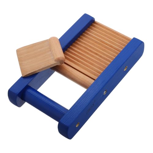 KONTONTY Holzspielzeug Musikinstrument für Kleinkinder Handgeschlagenes Schaberbrett für Musikunterricht für Rhythmus und Sinnesentwicklung Kindergärten KONTONTY Holzspielzeug Musikinstrument für Kleinkinder Handgeschlagenes Schaberbrett für Musikunterricht für Rhythmus und Sinnesentwicklung Kindergärten von KONTONTY